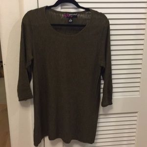 Fall Casual Top 3/4 sleeve Top